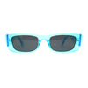 Neon Pop Color Mod Square Rectangle Retro Sunglasses