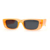 Neon Pop Color Mod Square Rectangle Retro Sunglasses