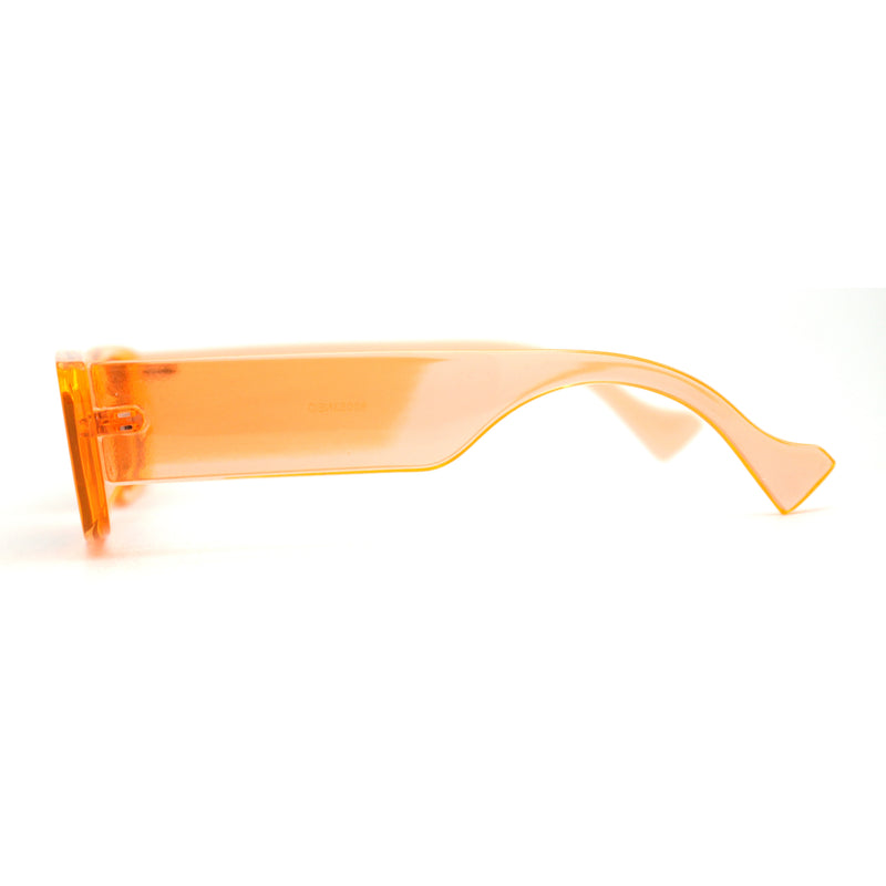 Neon Pop Color Mod Square Rectangle Retro Sunglasses