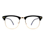 Iconic Brownline Half Rim Blue Light Blocking Computer Glasses