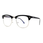 Iconic Brownline Half Rim Blue Light Blocking Computer Glasses