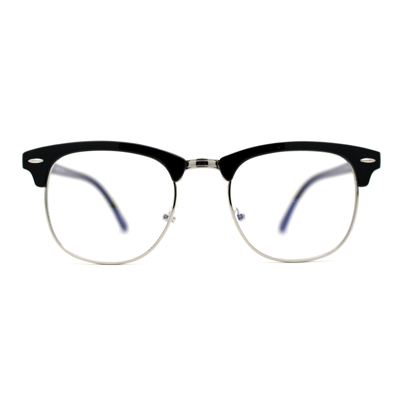 Iconic Brownline Half Rim Blue Light Blocking Computer Glasses