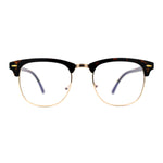 Iconic Brownline Half Rim Blue Light Blocking Computer Glasses