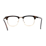 Iconic Brownline Half Rim Blue Light Blocking Computer Glasses