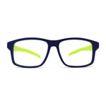 Kids Crushproof Flexible Rubber Rectangle Blue Light Filter Computer Glasses