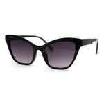 Women Classy Oversize Horned Cat Eye Chic Diva Sunglasses