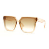 Pop Color Girls Child Size Luxe Plastic Semi Rimless Square Sunglasses