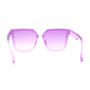 Pop Color Girls Child Size Luxe Plastic Semi Rimless Square Sunglasses