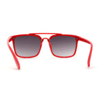 Kids Child Size Luxe Plastic Semi Rimless Rectangular Racer Sunglasses