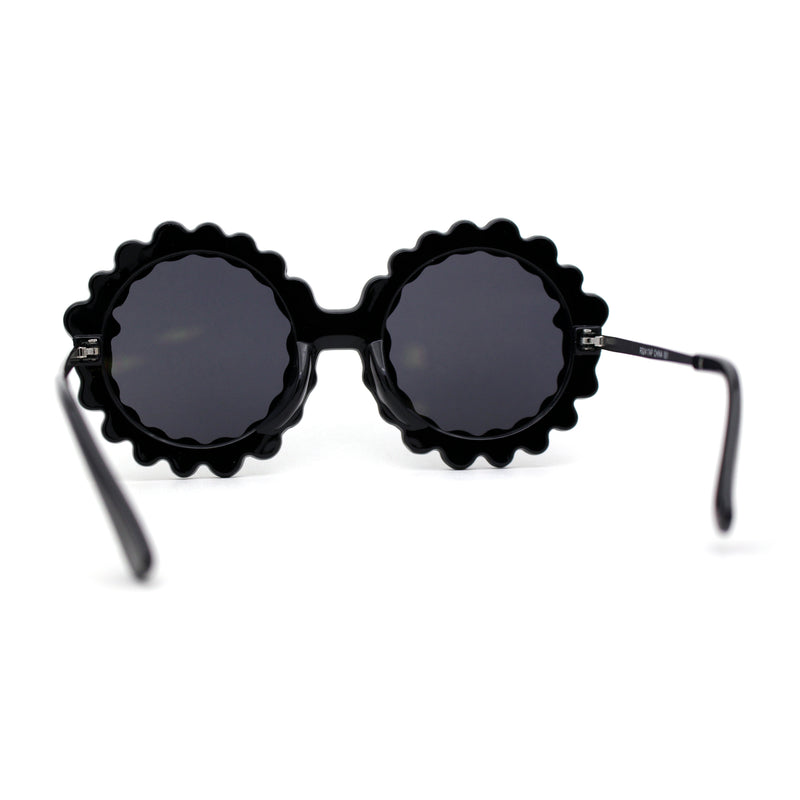Round Hippie Sunglasses w/ Light Pink Rhinestones and Lenses