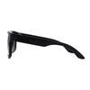 Kush Brushed Plastic Wood Grain Iconic Horn Rim Sunglasses