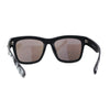 Kush Color Mirror Hipster Oversize Horn Rim OG Sunglasses