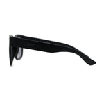 Kush Color Mirror Hipster Oversize Horn Rim OG Sunglasses