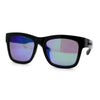Kush Color Mirror Hipster Oversize Horn Rim OG Sunglasses