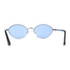 Womens Glitter Arm Metal Rim Diamond Shape Metal Sunglasses