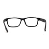 Classic Rectangle Horn Rim Plastic Fashion Clear Lens Eye Glasses