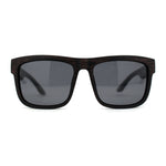 Premium Kush Polarized Woodgrain Horn Rim Sunglasses