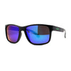 Premium Kush Polarized Sport Horn Rim Color Mirror Sunglasses