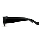 Mod Dad Shade Square Rectangle Plastic Retro Sunglasses