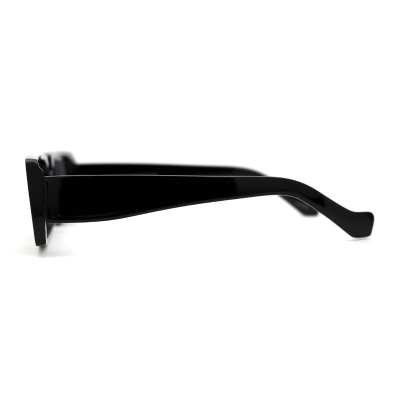 Mod Dad Shade Square Rectangle Plastic Retro Sunglasses
