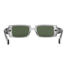Mod Dad Shade Square Rectangle Plastic Retro Sunglasses