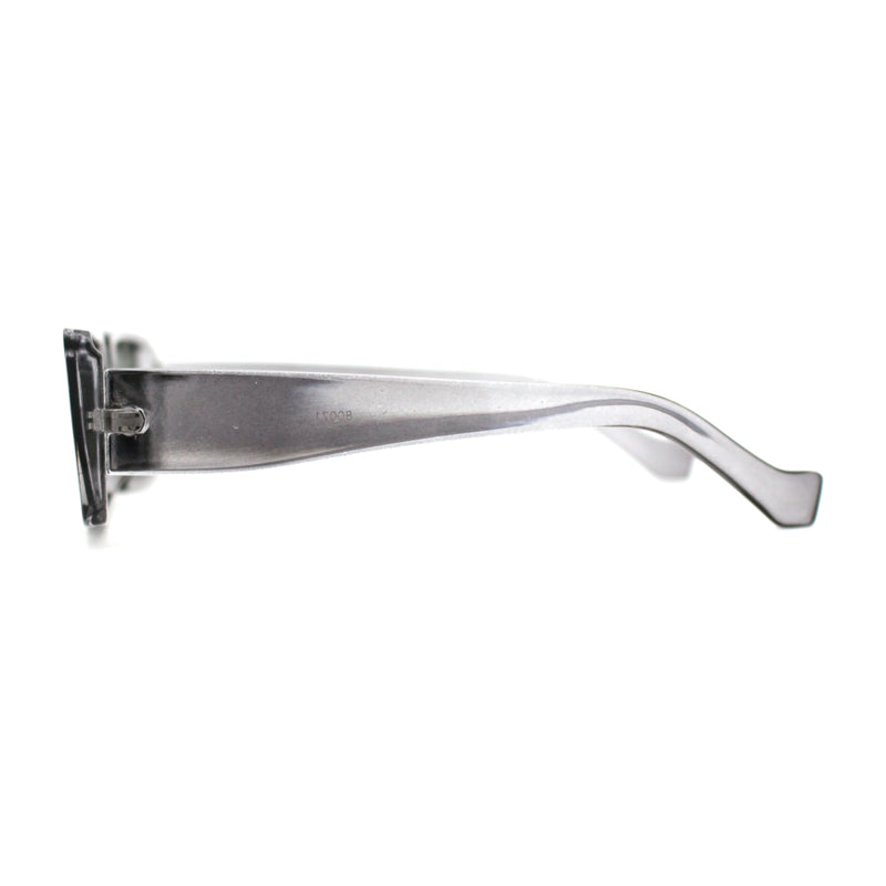 Mod Dad Shade Square Rectangle Plastic Retro Sunglasses