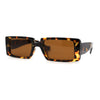 Mod Dad Shade Square Rectangle Plastic Retro Sunglasses