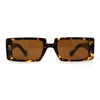 Mod Dad Shade Square Rectangle Plastic Retro Sunglasses