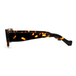 Mod Dad Shade Square Rectangle Plastic Retro Sunglasses