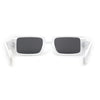 Mod Dad Shade Square Rectangle Plastic Retro Sunglasses