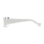 Mod Dad Shade Square Rectangle Plastic Retro Sunglasses