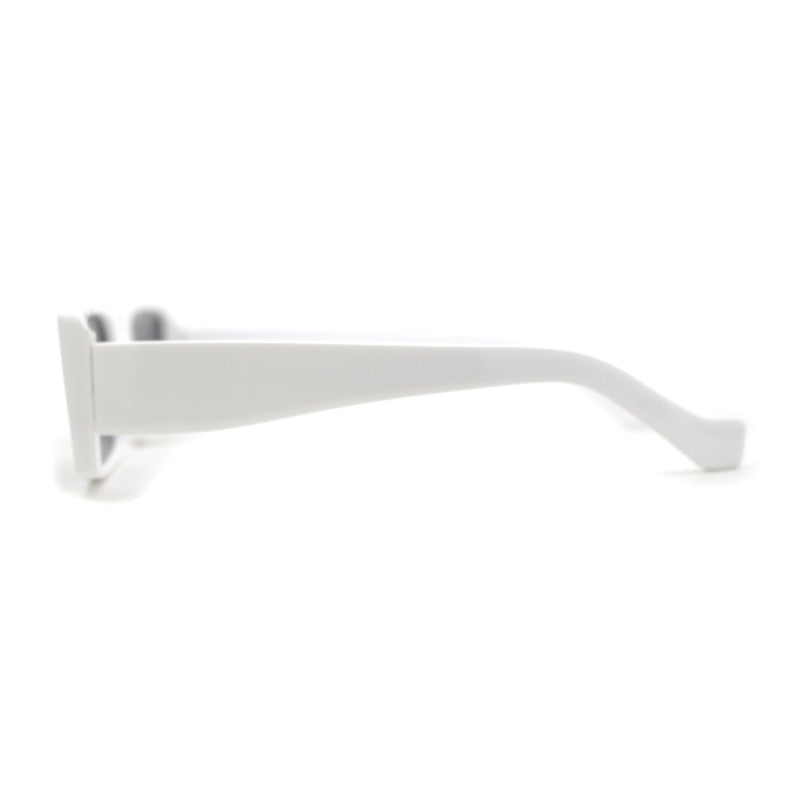 Mod Dad Shade Square Rectangle Plastic Retro Sunglasses