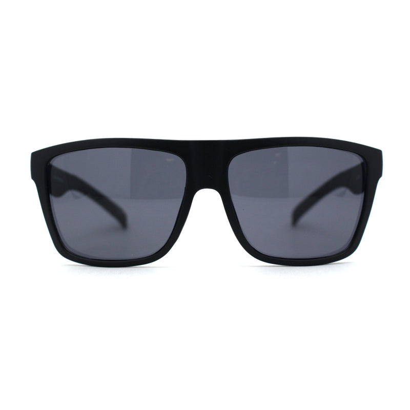 Kush Flat Top Horn Sport Plastic Sunglasses