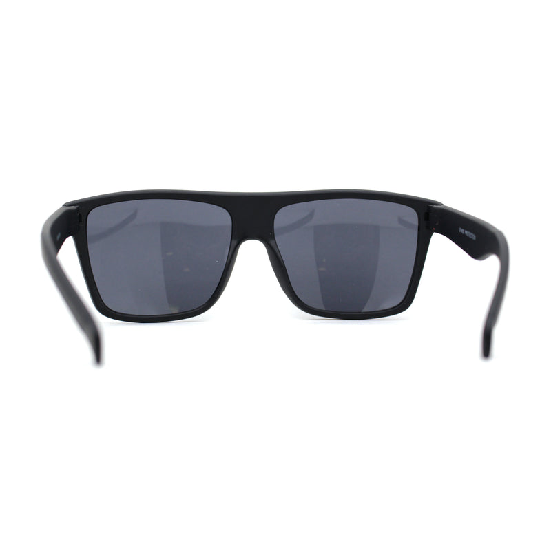 Kush Flat Top Horn Sport Plastic Sunglasses