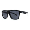 Kush Flat Top Horn Sport Plastic Sunglasses