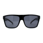 Kush Flat Top Horn Sport Plastic Sunglasses