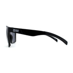 Kush Flat Top Horn Sport Plastic Sunglasses