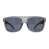 Kush Flat Top Horn Sport Plastic Sunglasses