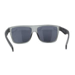 Kush Flat Top Horn Sport Plastic Sunglasses