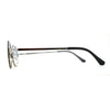 Pimp Rhinestone Frame Oval Rimless Metal Rim Sunglasses