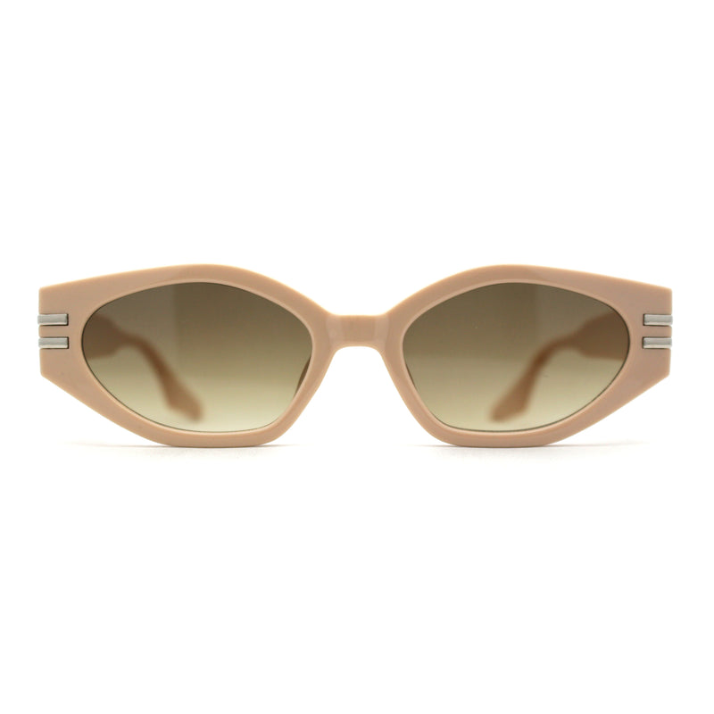 Mod Womens Squared Geometric Cat Eye Sunglasses