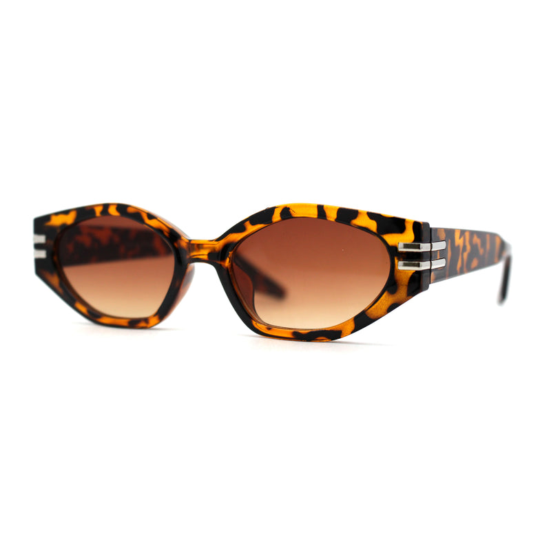 Mod Womens Squared Geometric Cat Eye Sunglasses