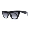 Womens Mod Flat Top Cat Eye Retro Fashion Sunglasses