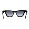 Womens Mod Flat Top Cat Eye Retro Fashion Sunglasses