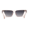 Womens Mod Flat Top Cat Eye Retro Fashion Sunglasses