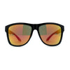 Mirror Lens Kush Mens Oversize Rectangular Sport Sunglasses