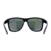 Mirror Lens Kush Mens Oversize Rectangular Sport Sunglasses