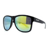 Mirror Lens Kush Mens Oversize Rectangular Sport Sunglasses