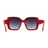 Women Heavy Large Rhinestone Rim Butterfly Sunglasses