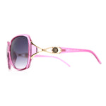 Women Lion Emblem Diva Butterfly Sunglasses